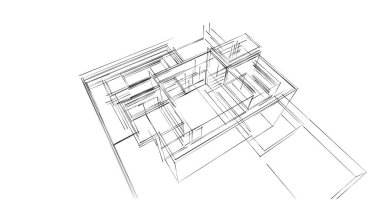 Geometrik mimari binalar tasarımı