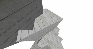 minimal geometrik şekiller, mimari çizgiler