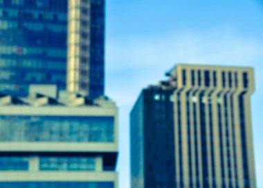 Arkaplanda mimari bina 3d illüstrasyon