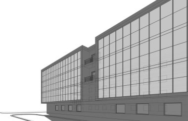 minimal geometrik şekiller, mimari çizgiler