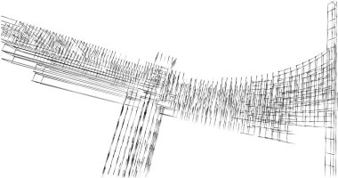 Geometrik mimari binalar tasarımı