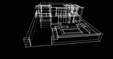 Geometrik mimari binalar tasarımı