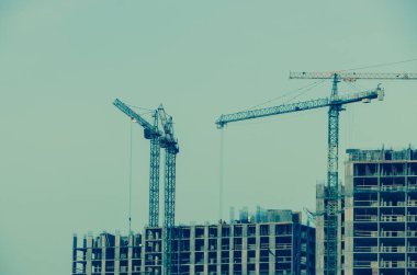 soyut mimari arka plan, bina inşaatı