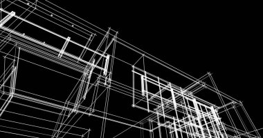 Geometrik mimari binalar tasarımı