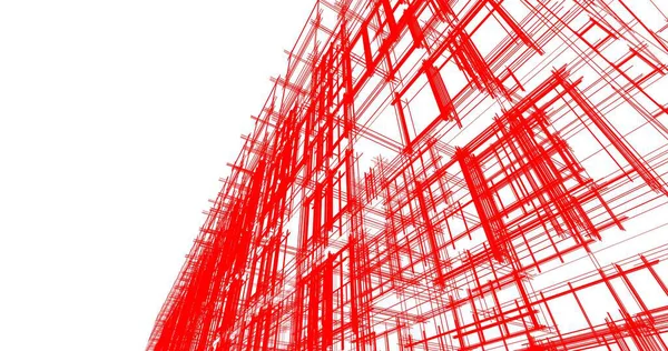 Абстрактный Архитектурный Дизайн Обоев Цифровой Концепт Фон — стоковое фото