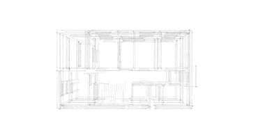 Geometrik mimari binalar tasarımı