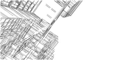 minimal geometrik mimari binalar tasarımı