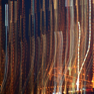 Bulanık şehir. Renkli soyut arkaplan