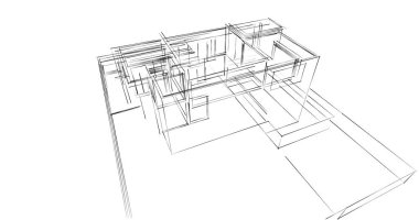 Geometrik mimari binalar tasarımı