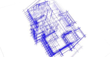 Geometrik mimari binalar tasarımı