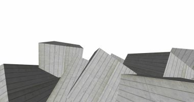 minimal geometrik şekiller, mimari çizgiler