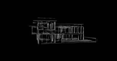 minimal geometrik şekiller, mimari çizgiler