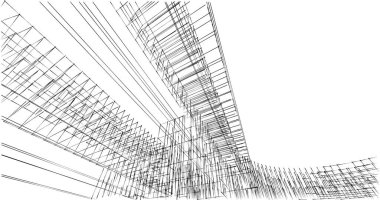 eskiz sanat geometrik mimari binalar tasarımı