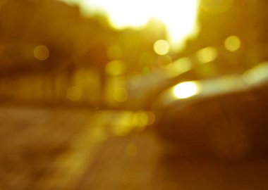 Bulanık şehir manzarası, soyut arkaplan 