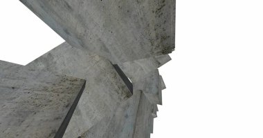 minimal geometrik şekiller, mimari çizgiler