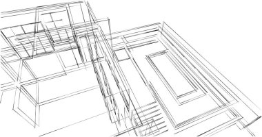 Geometrik mimari binalar tasarımı