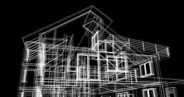 Geometrik mimari binalar tasarımı