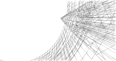 eskiz sanat geometrik mimari binalar tasarımı