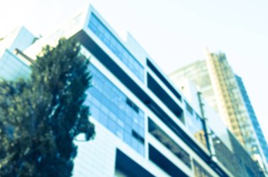 Arkaplanda mimari bina 3d illüstrasyon