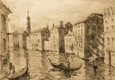 Arkaplanda mimari bina 3d illüstrasyon