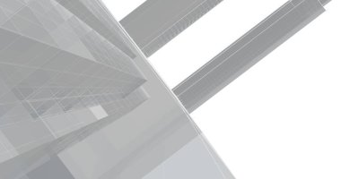 Geometrik mimari binalar tasarımı