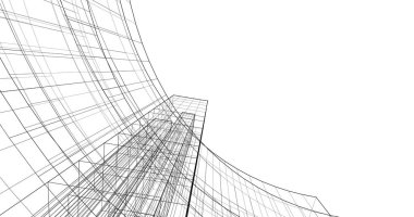 soyut mimari arka plan, bina inşaatı