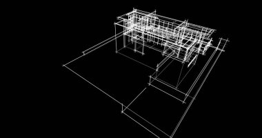 Geometrik mimari binalar tasarımı