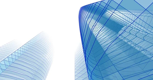 Абстрактный Архитектурный Дизайн Обоев Цифровой Концепт Фон — стоковое фото