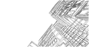 minimal geometrik mimari binalar tasarımı