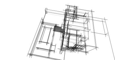 minimal geometrik mimari binalar tasarımı