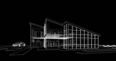 minimal geometrik şekiller, mimari çizgiler