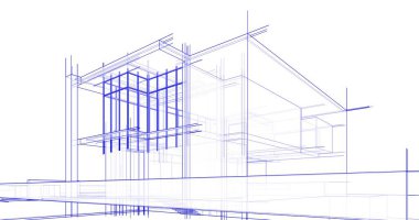 minimal geometrik mimari binalar tasarımı