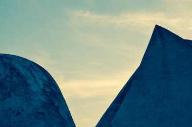 Kyiv Krematoryum ön cephe detayları, Baikove Mezarlığı