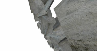 minimal geometrik şekiller, mimari çizgiler