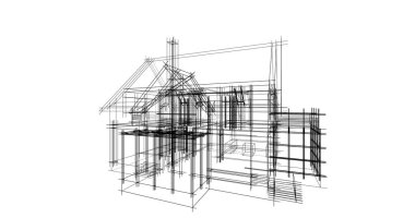 minimal geometrik mimari binalar tasarımı