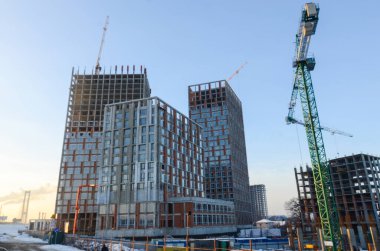 soyut mimari arka plan, bina inşaatı