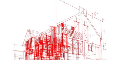 minimal geometrik şekiller, mimari çizgiler