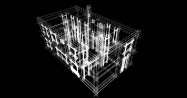 Geometrik mimari binalar tasarımı