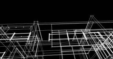 Geometrik mimari binalar tasarımı