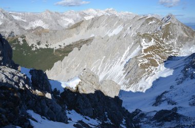 Dağların manzarası, doğa arkaplanı