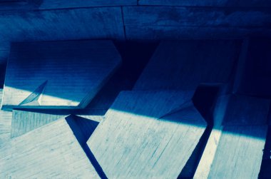 minimal geometrik şekiller, mimari çizgiler