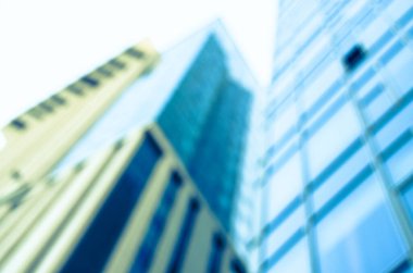 Arkaplanda mimari bina 3d illüstrasyon