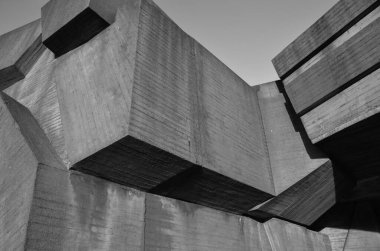 minimal geometrik şekiller, mimari çizgiler