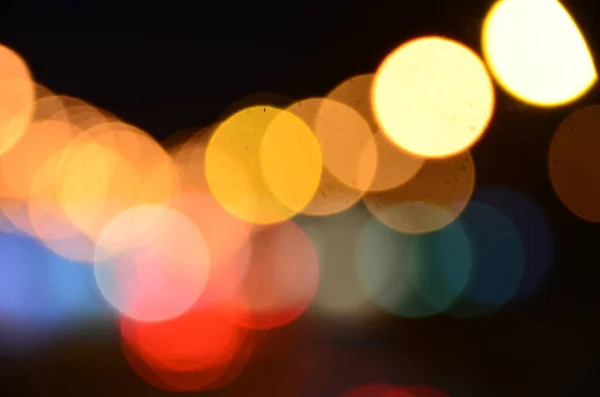 Blurred City Colorful Abstract Background — Stock Photo, Image