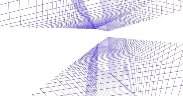 Абстрактный Архитектурный Дизайн Обоев Цифровой Концепт Фон — стоковое фото