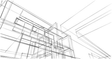 Geometrik mimari binalar tasarımı