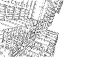 minimal geometrik mimari binalar tasarımı