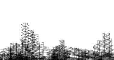 eskiz sanat geometrik mimari binalar tasarımı