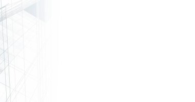 Arkaplanda mimari bina 3d illüstrasyon