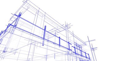 minimal geometrik mimari binalar tasarımı